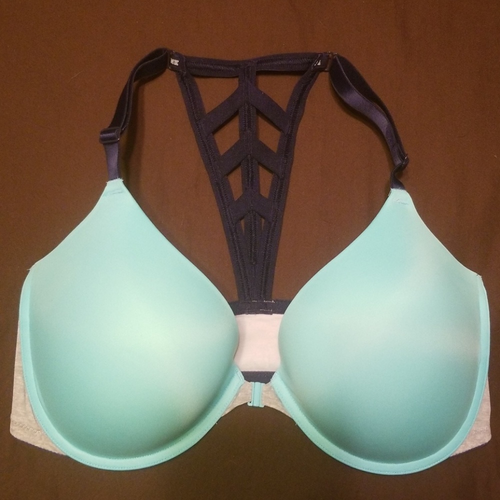 Pink bra